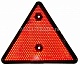 Световозвращатель треугольный красный, все т/с катафот пластик ФП401