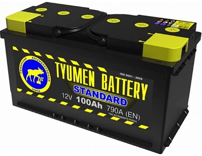 Аккумулятор 6СТ-100L STANDART (зал.) Тюмень 12V100AH550A L