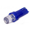 Маленькое фото товара - Автолампа светодиодная 12V-1,2W без цоколя синяя 1-LED диод. (T5-B) (К). Вариант №1