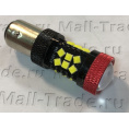 Маленькое фото товара - Автолампа светодиодная 12V-21W+5W 30-LED линза смещенный цоколь(S0025) (К). Вариант №1