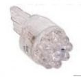 Маленькое фото товара - Автолампа светодиодная 12V-21W+5W без цоколя 9-LED желтый (12T20/5-O/9) (Маяк). Вариант №1