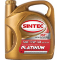 Маленькое фото товара - Масло моторное 5W30 4л SINTEC Платинум SL/CF синт.. Вариант №1