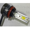 Маленькое фото товара - Автолампа светодиодная H11 12V-22W 3000Lm 5000K радиатор X1 (2шт). Вариант №1