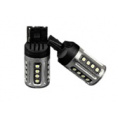Маленькое фото товара - Автолампа светодиодная 12V-21+5W без цоколя 24 диод (7443W21WW) CANBUS Биполярная. Вариант №1