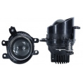 Маленькое фото товара - Фара светодиодная противотуманная TOYOTA LEXUS 10-30V/50W ЛИНЗА белый+желтый свет компл. 2шт.. Вариант №1