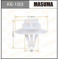 Маленькое фото товара - Клипса MASUMA KE123 7701047661 57308Z 1402. Вариант №1
