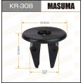 Маленькое фото товара - Клипса MASUMA KR308 8684822000 STM11314 WW4796 1100508. Вариант №1