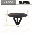 Маленькое фото товара - Клипса MASUMA KR304 8112637000 8112637010 8112637010. Вариант №1