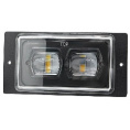 Маленькое фото товара - Фара светодиодная противотуманная ВАЗ-2110-2115 10-85V 30W белый/желтый свет  компл. 2шт.. Вариант №1