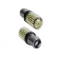 Маленькое фото товара - Автолампа светодиодная 12-24V/21+5W 2-конт 144-диода стекло белые (S0040-1157). Вариант №1