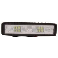 Фото товара - Фара противотуманная светодиодная балка  151*39*39мм 16 диодов 48W 12/24V направленный OFF-Road