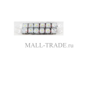 Фото товара - Фары светодиодные KS-306 ходовые огни (6 SMD), линза, гибкий корпус, защита бампера, 200*18*28мм, 2шт.