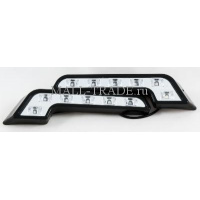 Фото товара - Фары светодиодные KS-007-2 ходовые огни (6 Led), провода, 175*15*40мм, 2шт.