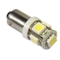 Фото товара - Автолампа светодиодная 24V-4W\3W\2W 5-LED диод. (244325-5050) (X0090-24)