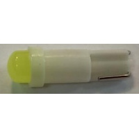 Фото товара - Автолампа светодиодная 12V-1,2W без цоколя белая 1-COB диод. (T5-COB) (X0041-X0047)
