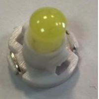 Фото товара - Автолампа светодиодная 12V-1,2W без цоколя патрон MFN3 белая 1-COB диод. (T4.2COB-MFN3) (К)