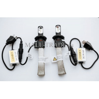 Фото товара - Автолампа светодиодная H4 9V/30V-30W 4600Lm 5000K (гибкий кулер) чип PHILIPS 2шт. (C3-H4-PH)