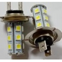 Фото товара - Автолампа светодиодная H7 12V-55W 18-LED диод.