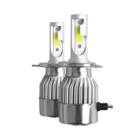 Фото товара - Автолампа светодиодная H4 12V-22/20W 6000Lm 5500K вентилятор C9 (2шт)