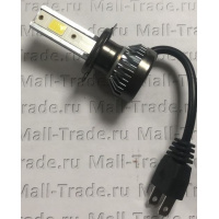 Фото товара - Автолампа светодиодная H7 12V-22/20W 3000Lm 5000K радиатор X1 (2шт)