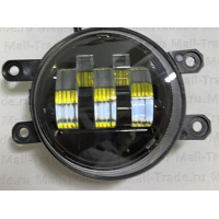 Фото товара - Фара светодиодная противотуманная Toyota Lexus 12-24V/50W белый+желтый свет компл. 2шт.