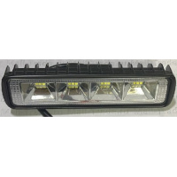 Фото товара - Фара противотуманная светодиодная балка  145*40*35мм 24 диода 18W 10/32V рассеянный OFF-Road
