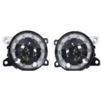 Фото товара - Фара светодиодная противотуманная Лада ВЕСТА 10-30V/70W бел свет+ходовые+повор 2 компл. 2шт. Линза