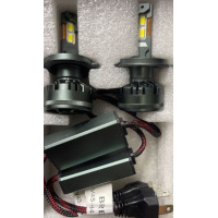 Фото товара - Автолампа светодиодная H4 9V/32V-48W-70W 6500Lm 5500K  2шт. СУПЕР яркие (V45 LASER)