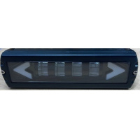 Фото товара - Фара противотуманная светодиодная балка  160*45*55мм 10 диодов 20W 10/24V бел+желт+габар линзы