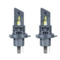 Фото товара - Автолампа светодиодная H4 12V/25-30W 2200Lm 6500K вентилятор U2 (2шт)