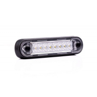 Фото товара - Фонарь габаритный светодиодный белый (120*27*16мм) FRISTOM FT-073 B LED LONG