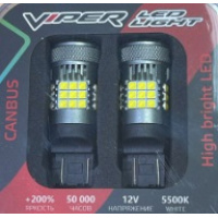 Фото товара - Автолампа светодиодная 12V-21+5W без цоколя 36-SMD диод Canbus (7443302036SMD) (Viper) 2шт