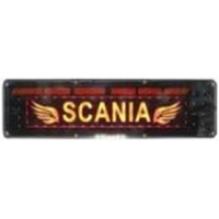 Фото товара - Фонарь задний светодиодный прицепы 46*12,5см 12-24В SCANIA к-т лев+прав (W0061)