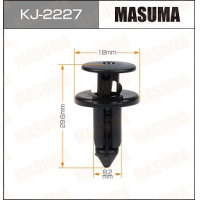 Фото товара - Клипса MASUMA KJ2227 7586730120