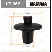 Фото товара - Клипса MASUMA KE368 8211WV 7013J0 1555