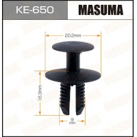 Фото товара - Клипса MASUMA KE650 A2019900292 V200827 55680 0038008926 501922 50267038 0267173 0963368
