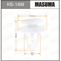 Фото товара - Клипса MASUMA KE169 2345959 90321122 2345957 50365Z 0878 71155Z