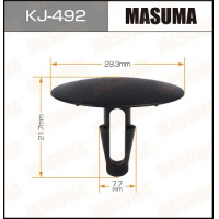 Фото товара - Клипса MASUMA KJ492 9046709008