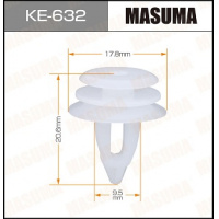 Фото товара - Клипса MASUMA KE631 51717066226