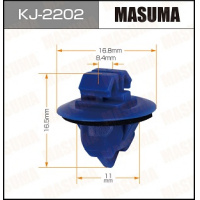 Фото товара - Клипса MASUMA KJ2202 7549535010 7539635020
