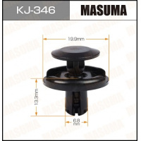 Фото товара - Клипса MASUMA KJ346 88973676 91512SM4003 9046707164 0155309191 9046707164 0940907334 0940907332
