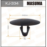 Фото товара - Клипса MASUMA KJ334 9046708124