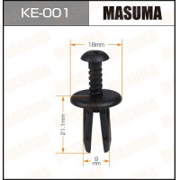 Фото товара - Клипса MASUMA KE001 82421028 82421028 82421028 50389Z