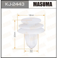 Фото товара - Клипса MASUMA KJ2443 01553JD01C 01553JD01A 0155330001 01553JD01B