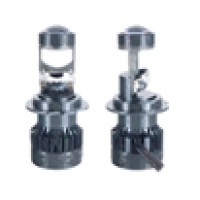 Фото товара - Автолампа светодиодная H4 12-50V-90W 9000Lm 6500K вентилятор ЛИНЗА (2шт)