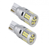 Фото товара - Автолампа светодиодная габаритная 12-24V-5W без цоколя 36-LED X0137 2шт (К)