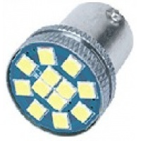 Фото товара - Автолампа светодиодная 12V/21+5W 2-конт 10-диодов S0102