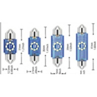 Фото товара - Автолампа светодиодная софитная 24V-5/10W 36мм 6-LED (Y0021-36-12-24)