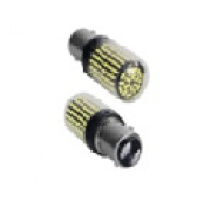 Фото товара - Автолампа светодиодная 12-24V/21+5W 2-конт 144-диода стекло белые (S0040-1157)
