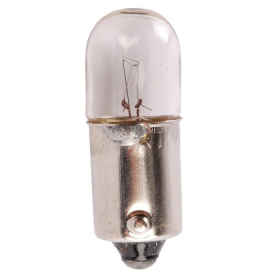 Большое фото товара - Автолампа 12V-1W приборная (1201) (К), 12-1 ан.T1W BA9s. Вариант №1